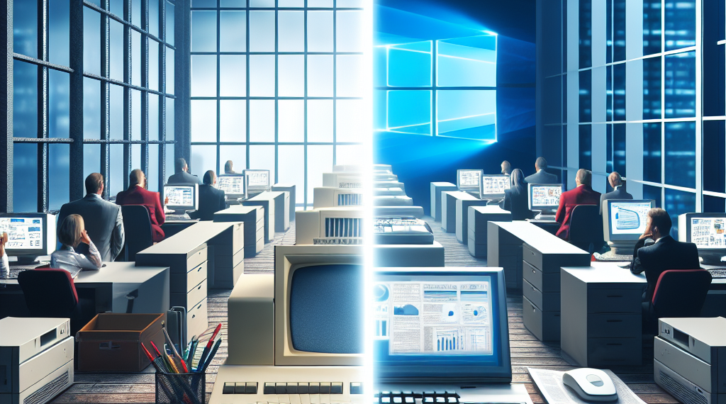 האמת על ווינדוס 10: למה חצי מהמחשבים בעסק עדיין מפגר?