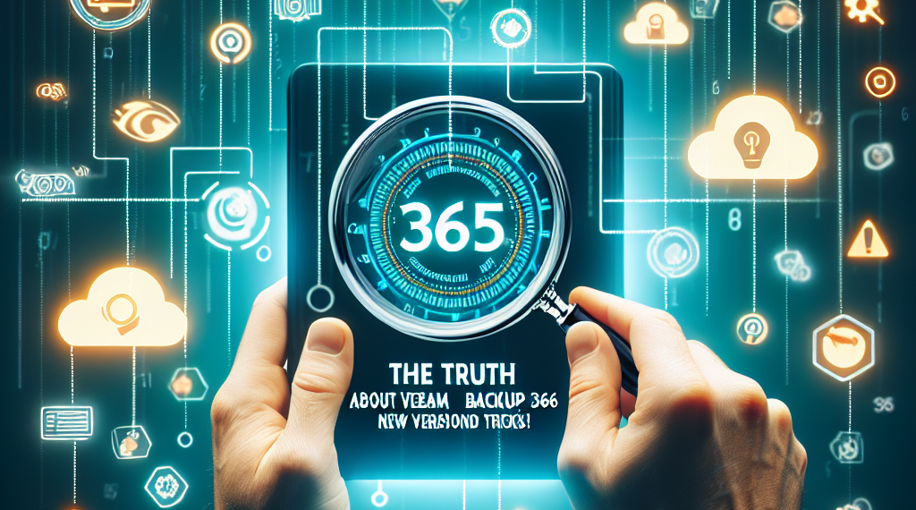 האמת על Veeam Backup 365: גירסה חדשה וטריקים מוכרים!