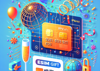 הכל על מתנת eSIM חינם ברכישת תוכנית IPVanish VPN! 🎉