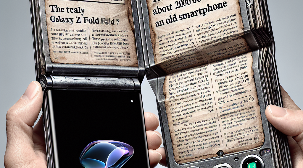 האמת על סמארטפון זקן: קיפול גלקסי Z Fold 7 200K פעמים!