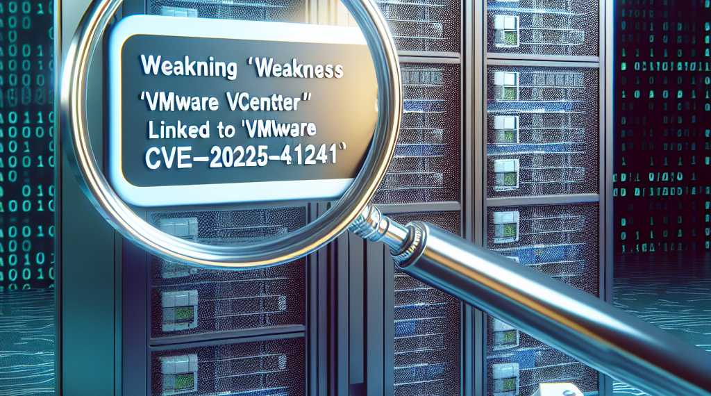 הכל על החולשה ב-VMware vCenter: CVE-2025-41241!