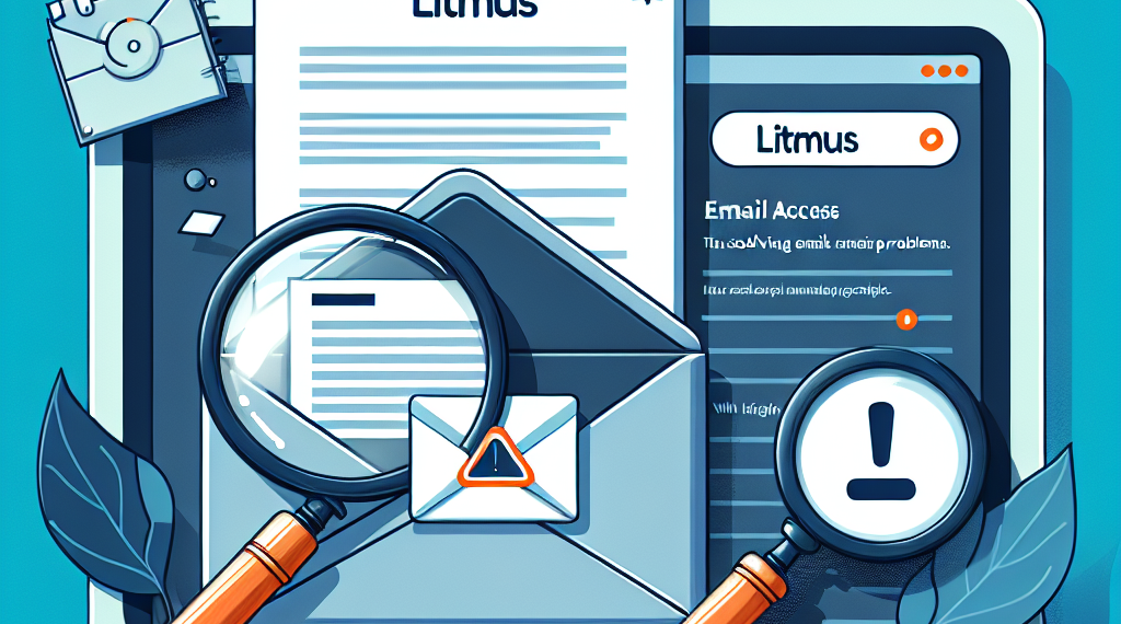 המדריך לסוללת בעיות גישה לאימיילים עם ליטמוס!