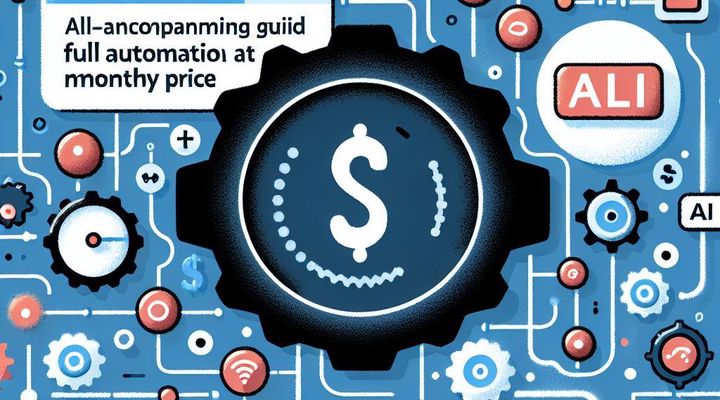 המדריך להכל על אוטומציה מלאה במחיר חודשי מגניב!