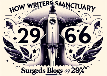 כיצד WritersSanctuary הקפיצו את הבלוגים ב-296%! 🚀