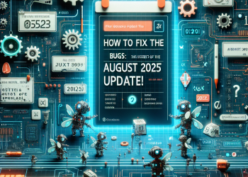 איך לתקן את הבאגים: סודות התעדכנות של מיקרוסופט באוגוסט 2025!