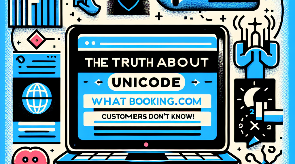האמת על Unicode: מה שלקוחות Booking.com לא יודעים!