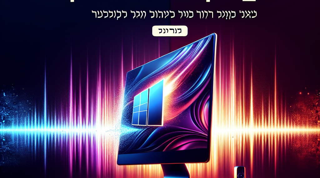האמת על Windows 11: סאונד סופר רחב בשבילכם!