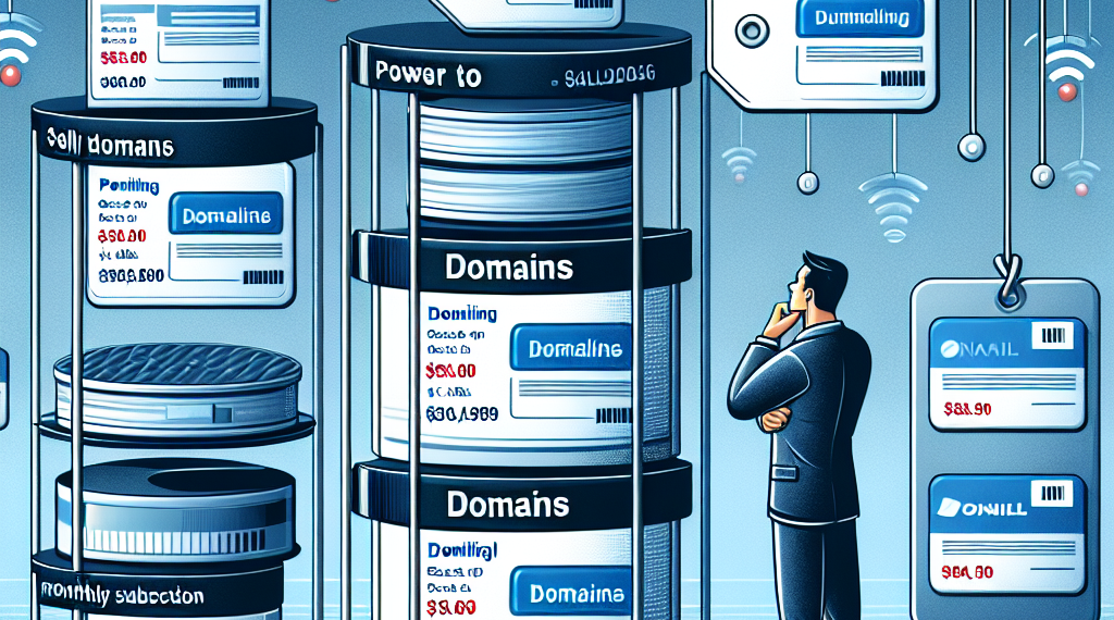 המדריך ל: כוח מכירת דומיינים במנוי חודשי!