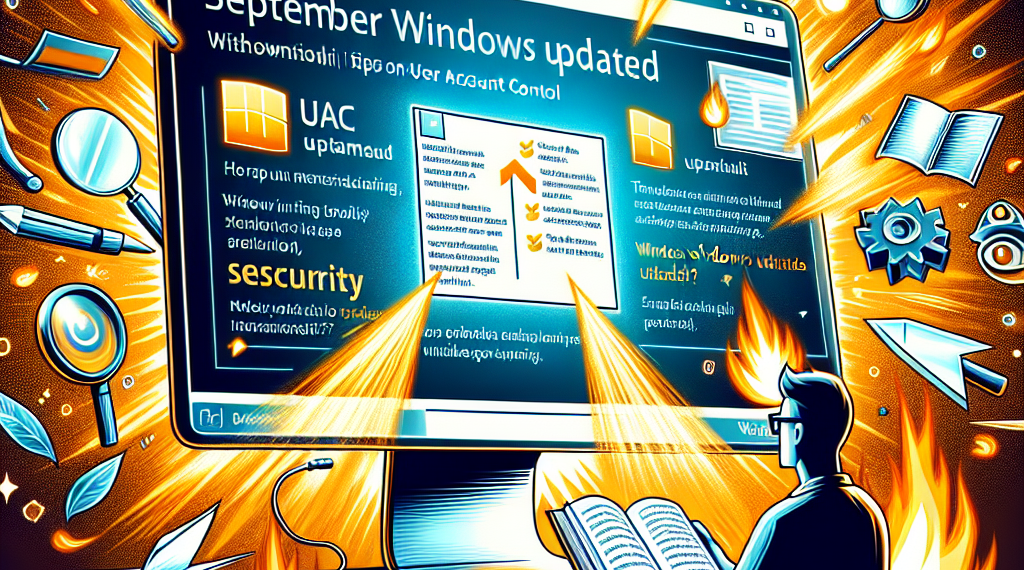 הדרכה ל- Windows Update של ספטמבר: טיפים על UAC! 🔥