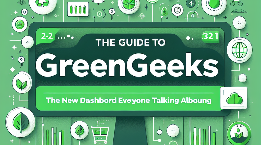 המדריך ל- GreenGeeks: הדאשבורד החדש שכולם מדברים עליו!