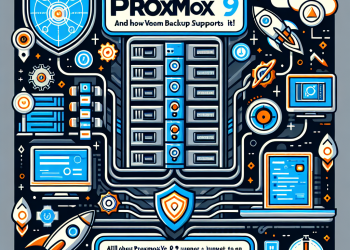 הכל על Proxmox VE 9 ואיך Veeam Backup תומך בזה! 🚀