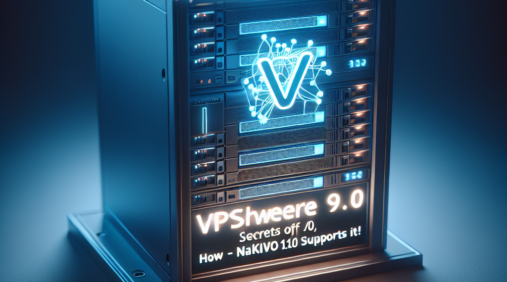 סודות vSphere 9.0: איך Nakivo 11.04 תומך בו!