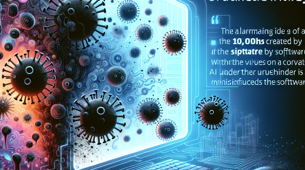 האמת על 10,000 וירוסים שנוצרו בתוכנה: הצד האפל של AI!