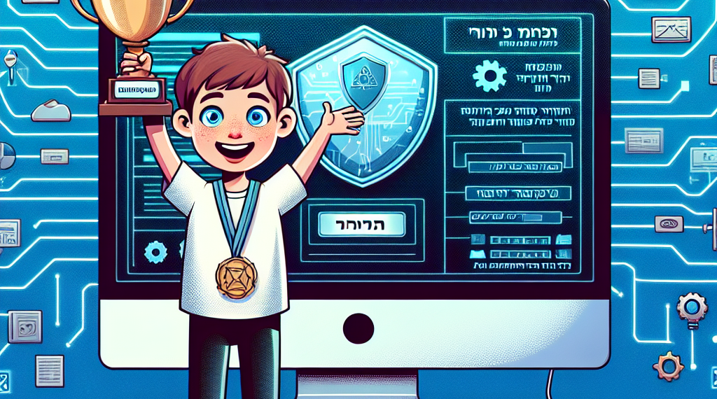 הכל על הנער שזכה בפרס 'ילד השנה' בזכות סייבר!