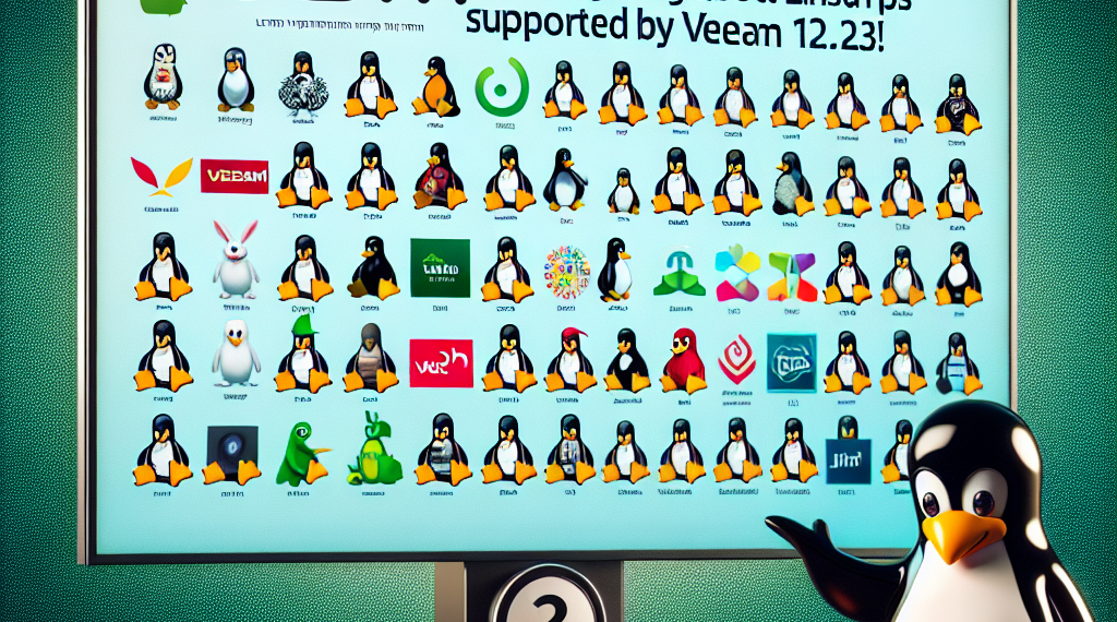 הכל על גרסאות לינוקס שנתמכות ע"י Veeam 12.3!