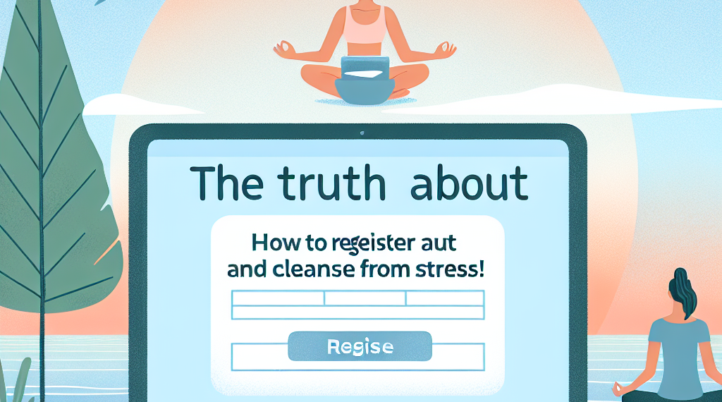 האמת על איך להירשם ולהיטהר מהעומס!