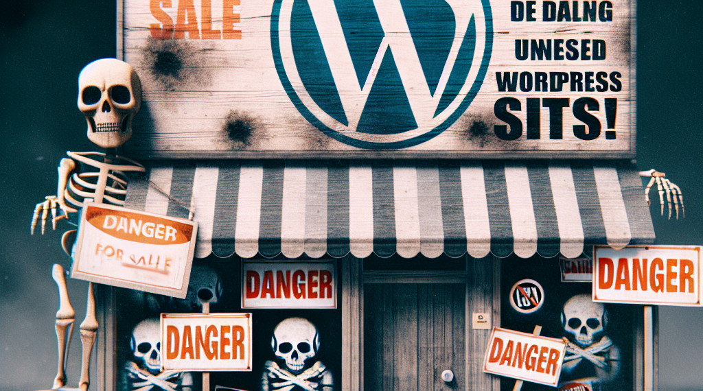 האמת על הסכנות במכירת אתרי WordPress לא בשימוש!