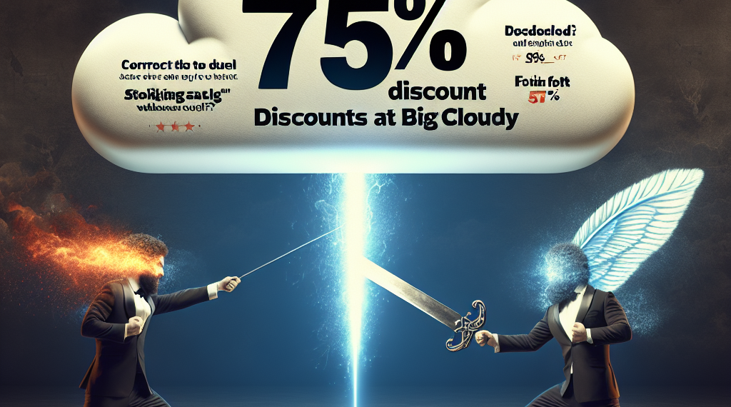 הדרך הנכונה לדיואלי: סודות של 75% הנחות ב-BigCloudy!