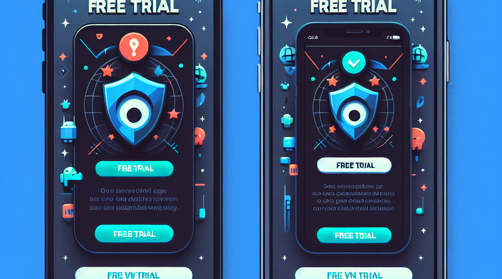 הכל על תקופת ניסיון חינם ל-VPN לאנדרואיד ואייפון!