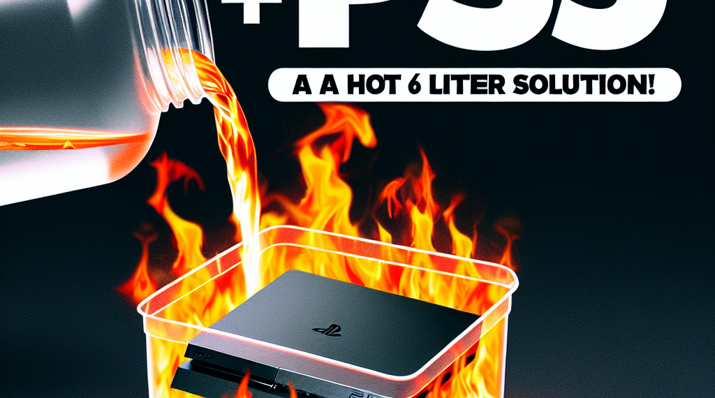 הסודות להקטנת PS5: פתרון חם ב-6 ליטרים! 🔥🎮