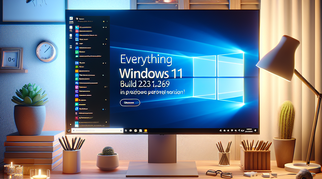 הכל על השקת Windows 11 Build 22631.6269 בגרסת Preview!