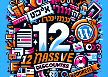 איך לחסוך בגדול: 12 מבצעים של וורדפרס ביום שישי השחור! 🎉
