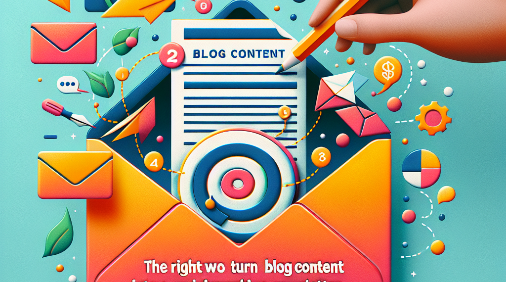 הדרך הנכונה להפוך תוכן בבלוג לדיוור שובר שגרה!