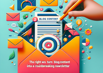 הדרך הנכונה להפוך תוכן בבלוג לדיוור שובר שגרה!