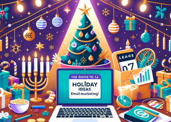 המדריך ל-12 רעיונות מושלמים לחגים בשיווק במייל!