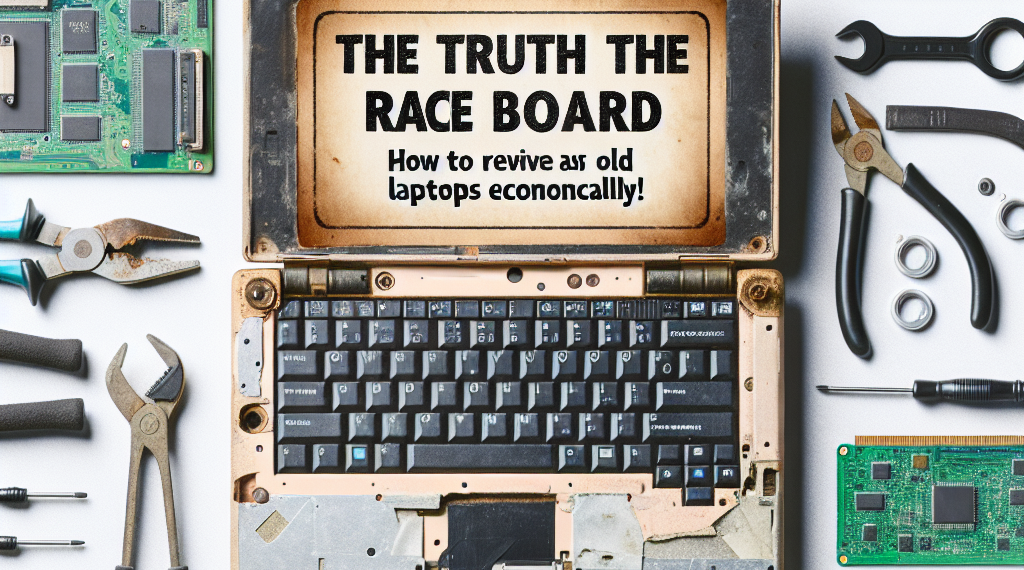 האמת על לוח הגזע: איך להחיות לפטופים ישנים בזול!