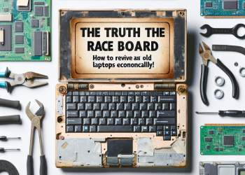האמת על לוח הגזע: איך להחיות לפטופים ישנים בזול!