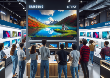 האמת על טלוויזיות חופשות: Samsung 65” S90F במחיר שובר!