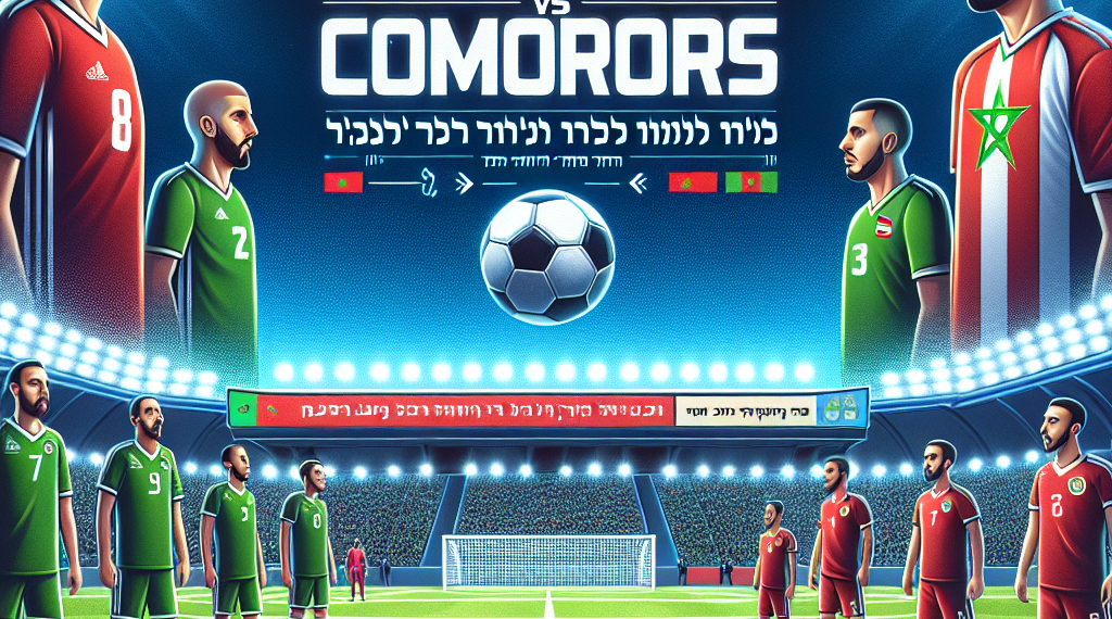 הדרך הנכונה לראות את המשחק מרוקו נגד קומורו בחינם! ⚽️