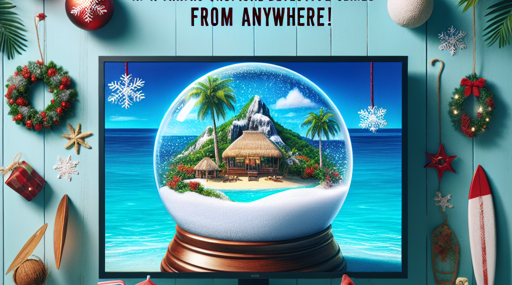 הכל על צפייה בפרק חג המולד של 'Death in Paradise' מכל מקום!