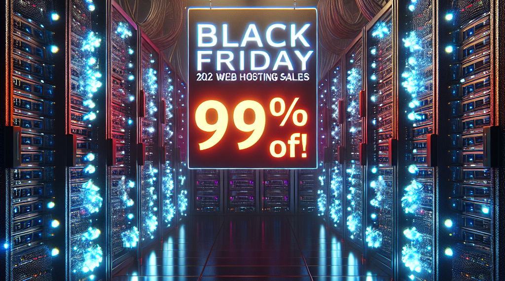המדריך להנחות ה-Web Hosting של Black Friday 2026 – 99% OFF!