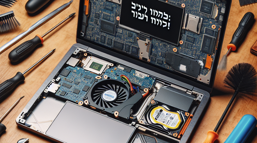 סודות התחזוקה: איך לשדרג ולנקות את הלפטופ שלך!
