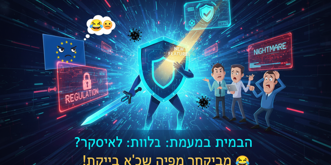 אוקיי, הבנתי! הנה כמה כותרות אפשריות, כל אחת עם נימה קצת שונה, שמנסות לתפוס את תשומת הלב של קהל צעיר:
אפשרות 1 (סגנון קליל והומוריסטי):

רגולציה: האיחוד האירופי שוב מעצבן? + פיצ'ר חדש לדפנדר! 🤣

אפשרות 2 (סגנון יותר אינפורמטיבי עם נימה צעירה):

רגולציה: למה כולם שונאים את האיחוד האירופי? + דפנדר קיבל שדרוג!

אפשרות 3 (סגנון טריקי ומסקרן):

אבטחה: סודות הדפנדר נחשפים! + סיפור אימה של אנשי IT😱

אפשרות 4 (סגנון ישיר ופונה לקהל):

IT: קרה לכם סיוט כזה? + הפיצ'ר החדש בדפנדר שיציל אתכם!

אפשרות 5 (סגנון מודגש ומושך תשומת לב):

רגולציה: האמת על החוקים החדשים באירופה + דפנדר משתדרג!🔥

הערות חשובות:

השימוש באימוג'ים יכול לעזור מאוד לתפוס את העין ולשדר אווירה צעירה וקלילה.
השילוב של סיפור אישי ("קרה לכם סיוט כזה?") יוצר הזדהות.
שימוש במילים חזקות ("סודות", "האמת") מעורר סקרנות.

אני מקווה שאלו עוזרות! תגיד לי אם אתה רוצה עוד אופציות!