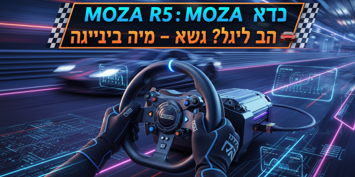 הנה כמה אפשרויות לכותרות משוכתבות בסגנון צעיר וקליט:

הכל על MOZA R5: הגה מירוץ דור הבא – שווה את זה? 🏎️
MOZA R5: האמת על ההגה שישגע אותך על המסלול! 🔥
איך MOZA R5 ישדרג לך את חווית המירוץ? מדריך חובה! 🕹️
MOZA R5: סודות ה-Direct Drive שאתה חייב להכיר! 🏁
למה כולם משתגעים על MOZA R5? סקירה שתעשה לך חשק! 😎