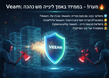 הנה כמה אפשרויות לכותרות משוכתבות, בסגנון צעיר ומושך, תוך שמירה על הדרישות:

Veeam: הכל על סריקת אבטחה מתקדמת – מאחורי הקלעים! 🔥
Veeam: איך לשמור על הגיבויים שלך מאובטחים מפני האקרים? 🛡️
אבטחת Veeam: טריקים להגנה מפני וירוסים בגיבויים שלך! 🤫
Veeam: המדריך לגיבויים מאובטחים – שלא יעבדו עליכם! 😎
Cybersecurity: האמת על Veeam – למה זה הופך לחסין פריצות? 🤔