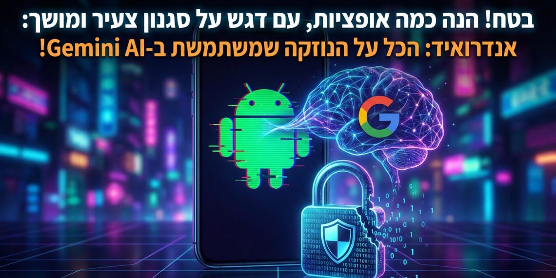 בטח! הנה כמה אופציות, עם דגש על סגנון צעיר ומושך:

אנדרואיד: הכל על הנוזקה שמשתמשת ב-Gemini AI! 🤯
נוזקה: איך ה-AI של גוגל עוזר לה להשתלט לך על הפלאפון? 📱
סודות: האמת על הנוזקה באנדרואיד שמנצלת את ה-AI של גוגל. 🤫
אנדרואיד: למה הנוזקה הזאת משתמשת ב-Gemini AI? קטע מפחיד! 😨
מדריך: איך להימנע מהנוזקה שמתחבאת באנדרואיד בעזרת AI. 🛡️