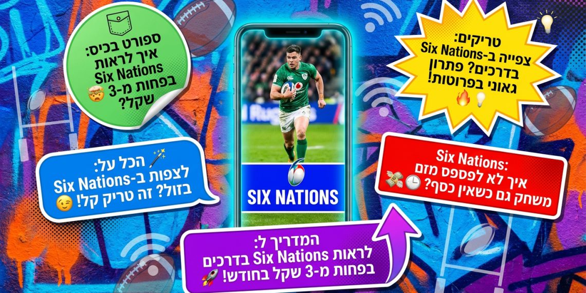 בטח! הנה כמה אפשרויות, בסגנון צעיר ובטווח התווים שביקשת:

ספורט בכיס: איך לראות Six Nations בפחות מ-3 שקל? 🤯
הכל על: לצפות ב-Six Nations בזול? זה טריק קל! 😉
טריקים: צפייה ב-Six Nations בדרכים? פתרון גאוני בפרוטות! 🔥
Six Nations: איך לא לפספס משחק גם כשאין כסף? 💸
המדריך ל: לראות Six Nations בדרכים בפחות מ-3 שקל בחודש! 🚀