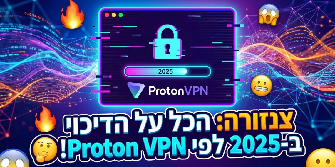 הנה כמה אפשרויות לכותרת משוכתבת, בסגנון צעיר ומושך, תוך שמירה על הדרישות:

צנזורה: הכל על הדיכוי ב-2025 לפי Proton VPN! 🤔
צנזורה: האמת על מה שקרה ב-2025? דו"ח Proton VPN! 😱
צנזורה: למה כולם מדברים על הדיכוי ב-2025? דו"ח חובה! 🔥
צנזורה: סודות הדיכוי נחשפים בדו"ח 2025 של Proton VPN! 🤫
צנזורה: איך נראתה הצנזורה ב-2025? דו"ח מטריד במיוחד! 😬