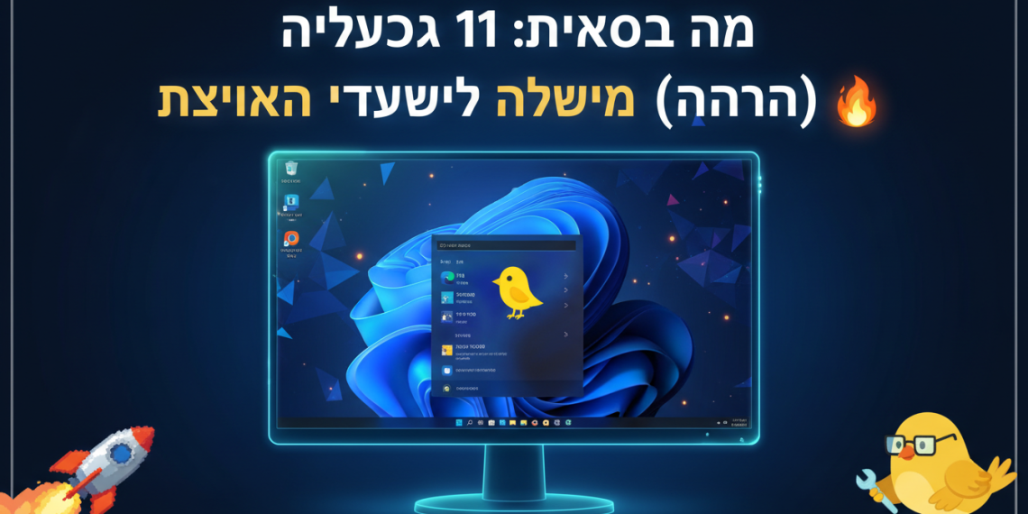 בטח! הנה כמה אפשרויות לכותרת משוכתבת, בסגנון צעיר וקליט:

ווינדוס 11: הכל על הבילד החדש (קנארי) 🔥
ווינדוס 11: טריקים ופיצ'רים בגרסת הקנארי החדשה! 🤫
ווינדוס 11: מה חדש בגרסת הקנארי? מדריך קצר וקולע 🤓
ווינדוס 11: גרסת קנארי הגיעה! האמת על הבילד החדש 💯
ווינדוס 11: איך להתקין את גרסת הקנארי החדשה? מדריך 🚀