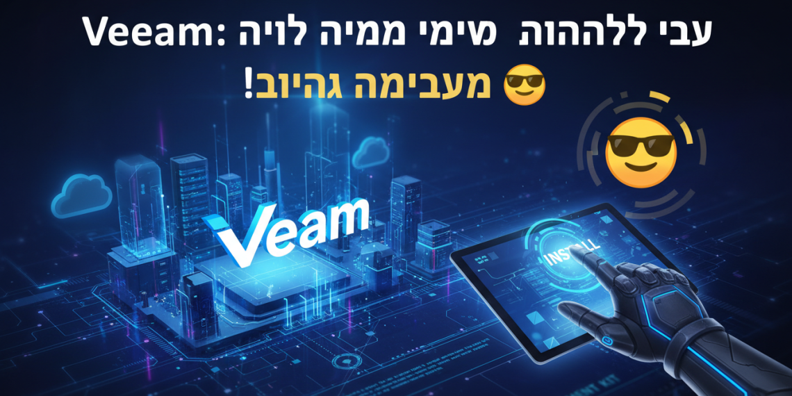 בטח, הנה כמה אפשרויות לכותרת משוכתבת בסגנון צעיר ומושך, תוך שמירה על הדרישות:

Veeam: הדרך הנכונה להתקין את זה כמו מקצוען! 😎
Veeam: הכל על ה-Deployment Kit – מדריך חובה למתחילים! 🔥
Veeam: איך להתקין בקלות? כל הסודות בפנים! 🤫
Veeam: טריקים להתקנה מהירה שלא ידעתם! 🚀
Veeam: המדריך להתקנה חלקה – בלי באגים! 👌