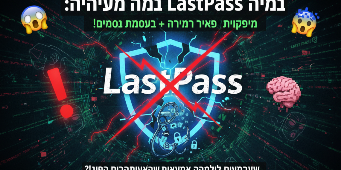 אוקיי, הנה כמה אפשרויות לכותרות שכתוב, בסגנון קליל ומושך יותר, תוך שימוש במילים חזקות, מילת מפתח בתחילה, ושמירה על טווח התווים:
אפשרות 1:
האמת על LastPass: פישינג מטורף + פאדיחה ענקית למותג! 😱
אפשרות 2:
LastPass: הכל על הפישינג + איך ניקו מכשירים לאלפי משתמשים?! 🤯
אפשרות 3:
LastPass: סודות האבטחה שנשברו + חדשות פאטץ' טיוזדיי 🔥
אפשרות 4:
LastPass: למה כדאי להיזהר? + טריקים לאבטחה מפני פישינג 🛡️