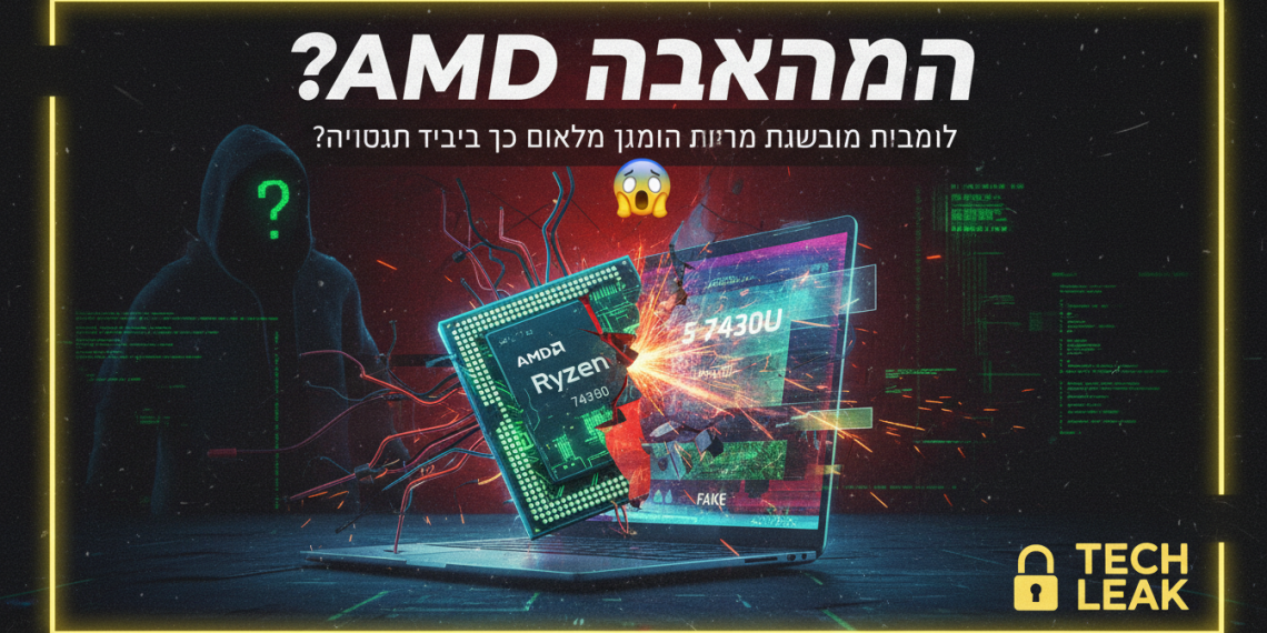 מעולה! הנה כמה הצעות לכותרות משוכתבות, בסגנון צעיר וקליט, שמטרתן למשוך בני 15-25:


AMD סקנדל?! איך זייפו מעבדים ומכרו במחשבים ניידים? 😱


האמת על הזיוף: AMD לא ידעה על מעבדי Ryzen מזויפים?! 🤯


למה AMD הסתבכה? מעבדי Ryzen 5 7430U מזויפים בשוק! 😬


סודות הזיוף: איך זייפו מעבדי AMD ומי אשם בפרשה? 🕵️‍♀️


AMD במשבר! כל הפרטים על מעבדי Ryzen המזויפים שנמכרו 😫