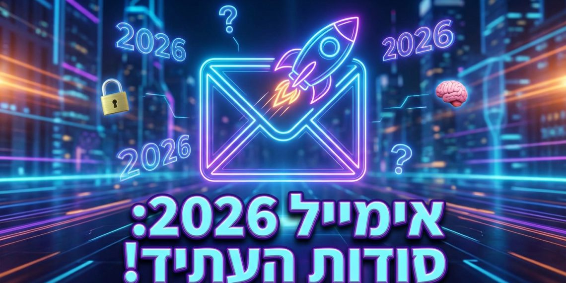 בטח! הנה כמה אפשרויות לכותרת מחודשת בסגנון צעיר ומושך:

אימייל: הכל על העתיד – מה יהיה ב-2026?! 🔥
אימייל: סודות השיווק שישנו הכל ב-2026! 🤫
אימייל: איך ישווקו ב-2026? טריקים שאסור לפספס! 🤯
שיווק: האמת על אימייל ב-2026 – אתם מוכנים לזה? 👀
אימייל: המדריך לשיווק שיעיף את כולם ב-2026! 🚀