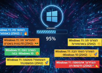 הנה כמה אפשרויות לכותרות משוכתבות, בסגנון צעיר ומושך, תוך שמירה על הדרישות:

Windows 11: איך לשדרג בקלות? המדריך המלא (25H2) 🔥
Windows 11: הכל על הכלי החדש של מיקרוסופט (25H2) 😎
Windows 11: טריקים לשדרוג חלק מ-Windows 10 (25H2) 🤫
Windows 11: הדרך הנכונה לשדרג? מדריך 25H2 שחובה להכיר! 🚀
Windows 11: סודות השדרוג המושלם מ-W10/11 (25H2) 🤫