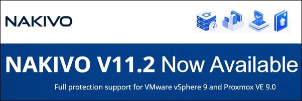 בטח, הנה כמה אפשרויות לכותרת משוכתבת בסגנון צעיר ומושך:
הכל על Nakivo v11.2: תמיכה מטורפת ב-vSphere 9 ו-Proxmox 9! 🔥
Nakivo שבר את הרשת! תמיכה מלאה ב-vSphere 9 & Proxmox 9 – מאסט! 😎
איך Nakivo v11.2 משדרג לך את ה-vSphere 9 & Proxmox 9? ככה! 🚀
Nakivo החדש כאן! vSphere 9 ו-Proxmox 9 מקבלים בוסט רציני! 💪
מדריך: Nakivo v11.2 עושה בית ספר ל-vSphere 9 ו-Proxmox 9! 🤓